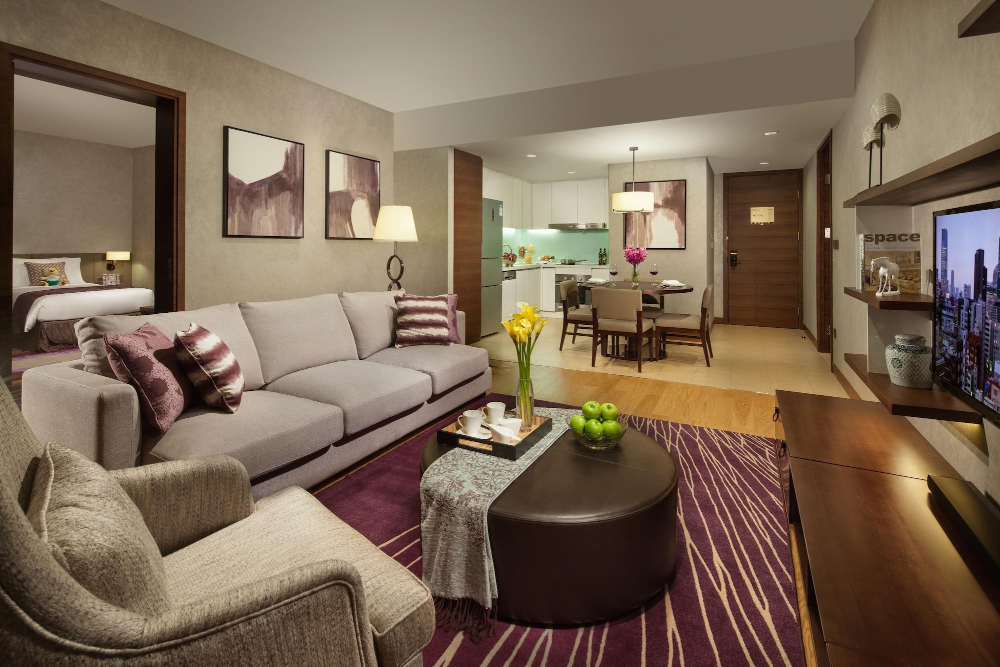 Ascott Raffles City Čcheng-tu Exteriér fotografie
