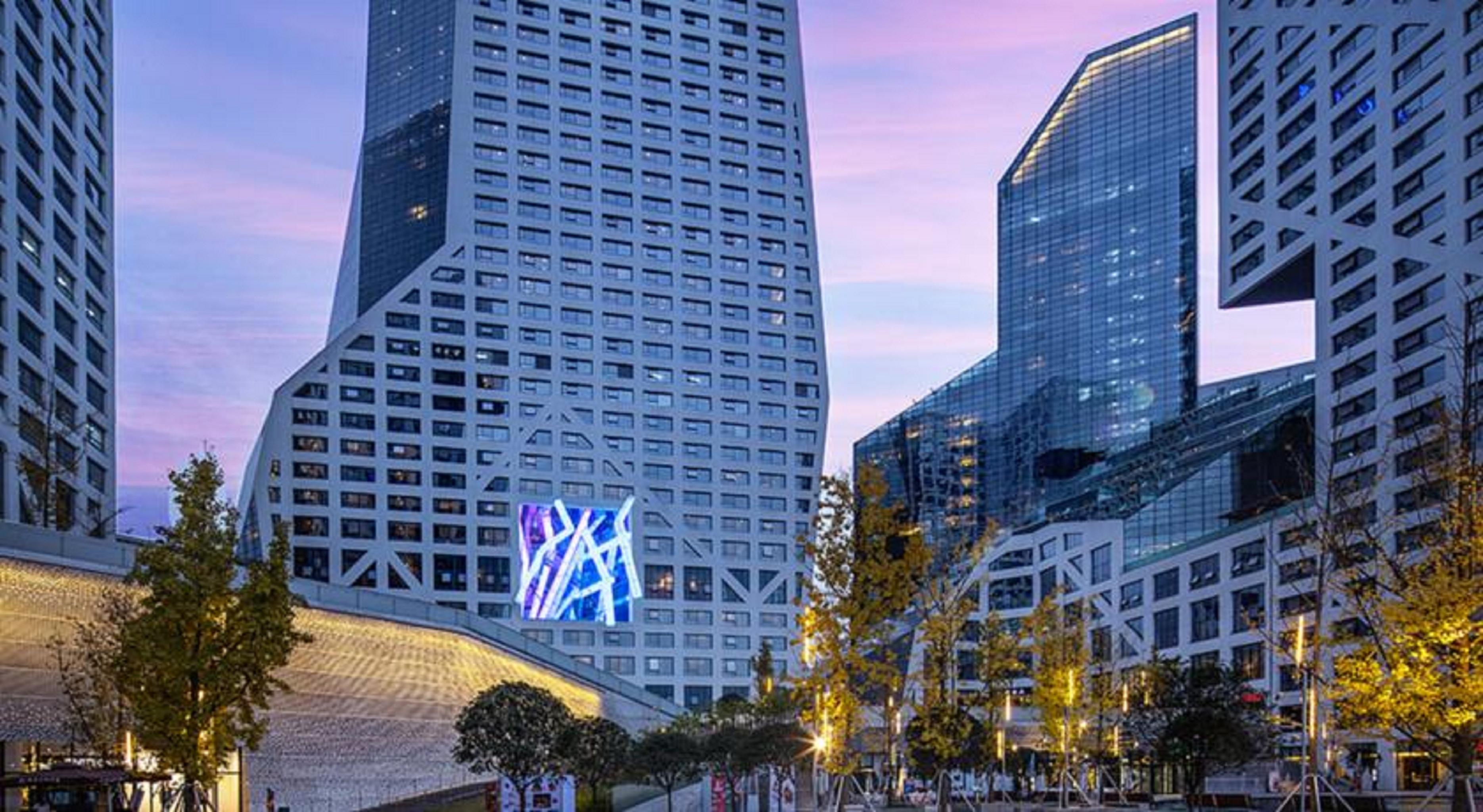 Ascott Raffles City Čcheng-tu Exteriér fotografie