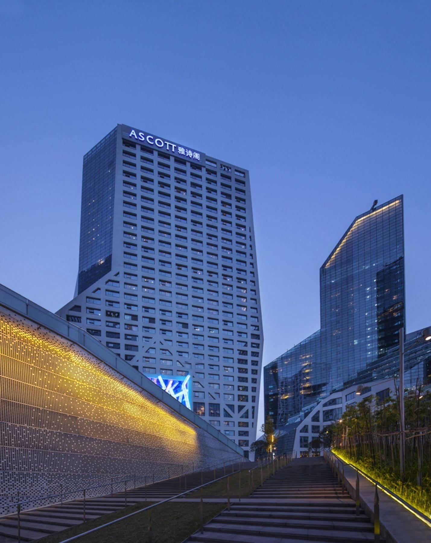 Ascott Raffles City Čcheng-tu Exteriér fotografie